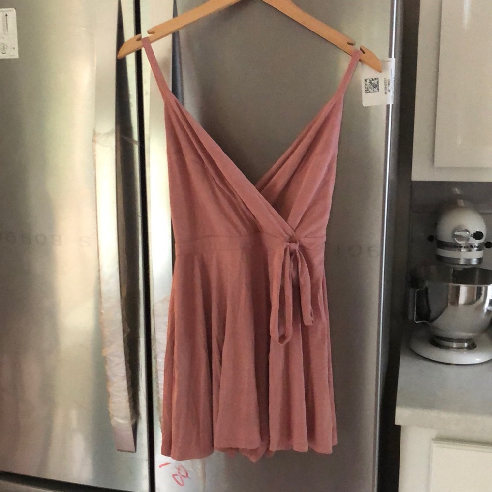 Urban outfitters rose romper